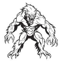 Werewolf Coloring Pages For Adults photo