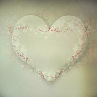 Heart Scrapbooking Background Graphic photo