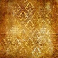 vintage rub background with classic patterns photo