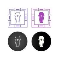 Coffin Vector Icon