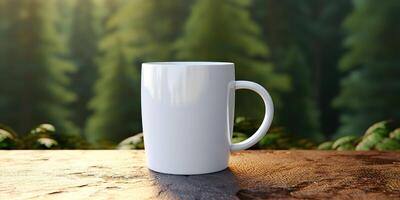 . . Tea white cup mock up photo