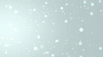 White luxury bokeh background. Dust and glitter particles background. Loop Animation video