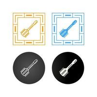 Toilet Brush Vector Icon