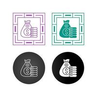 Money Bag Vector Icon