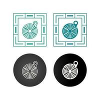 Radar Vector Icon