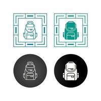 Backpack Vector Icon