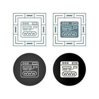 Browser Vector Icon