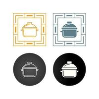 Cooking Pot Vector Icon