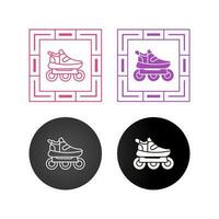 Roller Skates Vector Icon