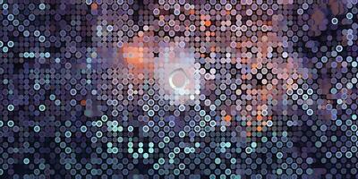AI Generated. AI Generative. Geometric abstract random pixel dot decoration texture background. Used for graphic or web design. Graphic Art photo