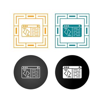 Coding Vector Icon