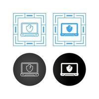Broken Shield Vector Icon