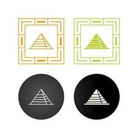 Pyramid Vector Icon