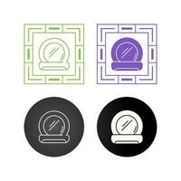 Pocket Mirror Vector Icon