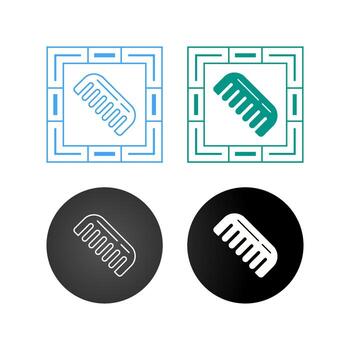 Comb Vector Icon