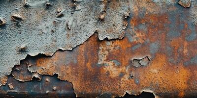 . . Old vintage retro old aged damaged metal texture. Scratched grunge surface. Graphic Art photo
