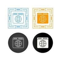 Browser Vector Icon