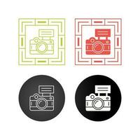 Camera Flash Vector Icon