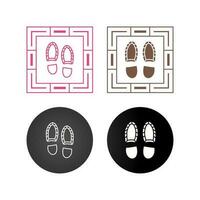 Footprint Vector Icon