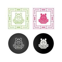 Backpack Vector Icon