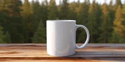 . . Tea white cup mock up photo