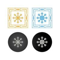 Snowflake Vector Icon