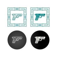 Pistol Vector Icon