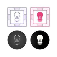 Light Bulb Vector Icon