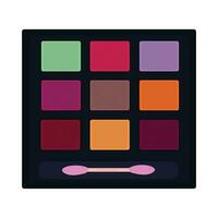 Glitter Eyeshadow Palette with Applicator Free Vector