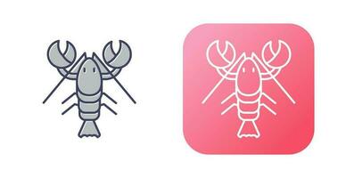 Lobster Vector Icon