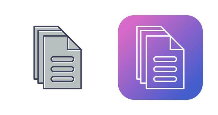Document Vector Icon