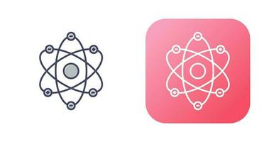 Atom Structure Vector Icon