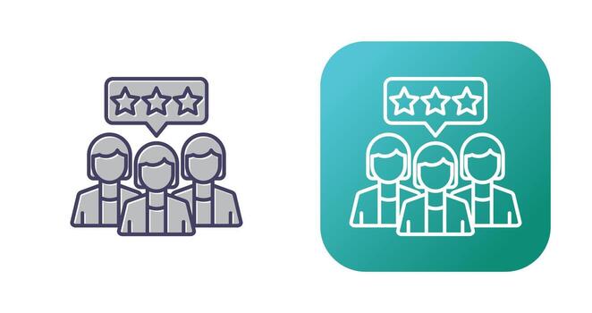 icono de vector de retroalimentación