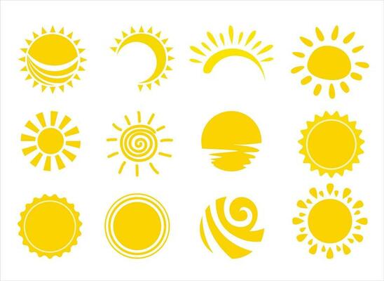 Yellow Sun Vector Art, Icons, and Graphics for Free Download