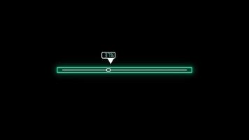 animation de la barre de chargement video
