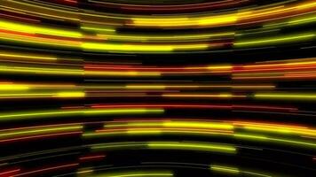 abstrakt riktnings lysande Ränder hastighet linje hi-tech rader animerad video