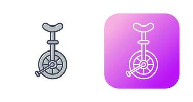 Unicycle Vector Icon