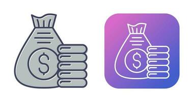 Money Bag Vector Icon