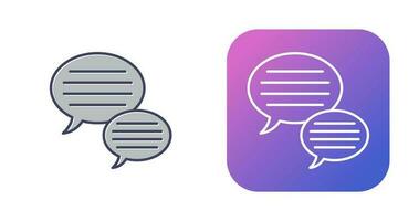 Speech Bubble Vector Icon