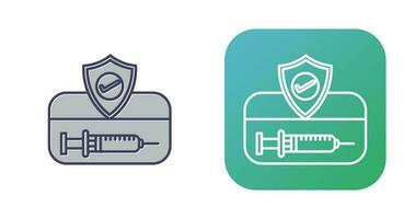 Vaccination Card Vector Icon