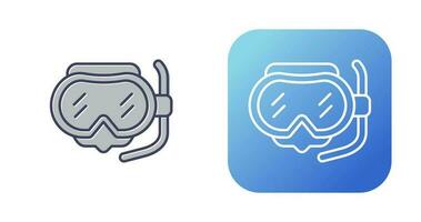 Diving Mask Vector Icon