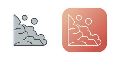 Landslide Vector Icon