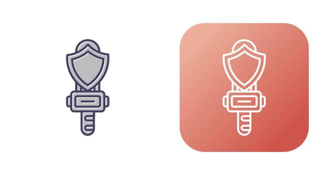 icono de vector de seguridad