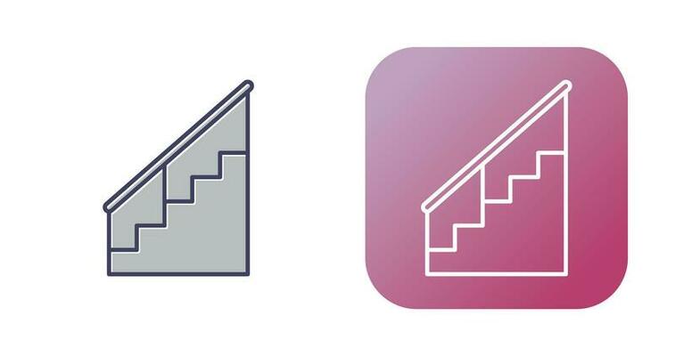 Stairs Vector Icon