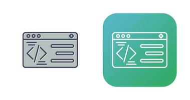 Programming Vector Icon