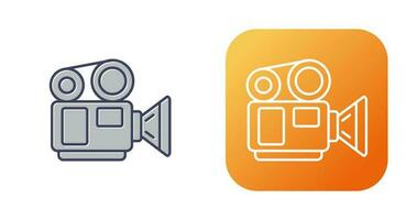 icono de vector de cámara de vídeo