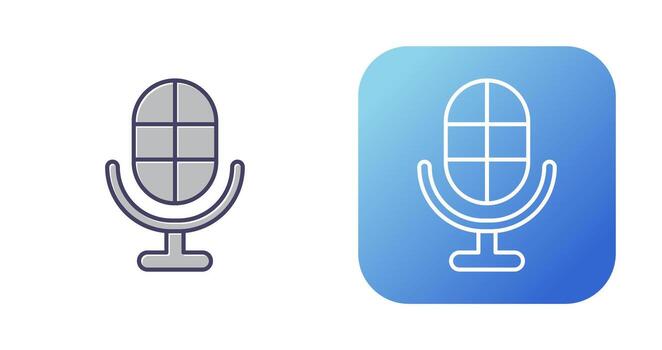 Microphone Vector Icon