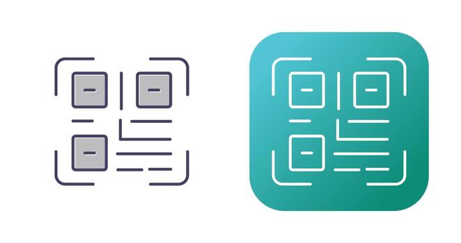 Qr code Vector Icon