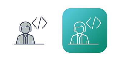 Programmer Vector Icon