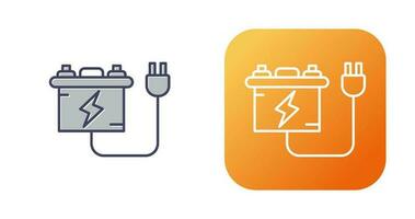 Battery charger Vector Icon